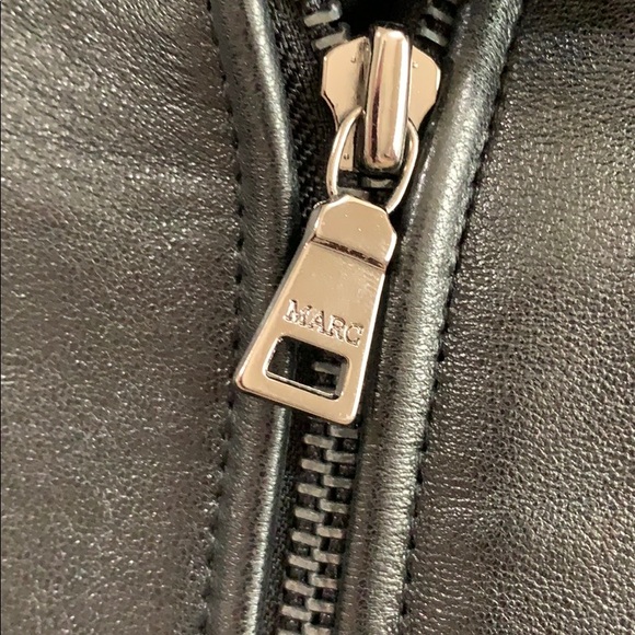 Andrew MARC Leather Jacket - Picture 3 of 8